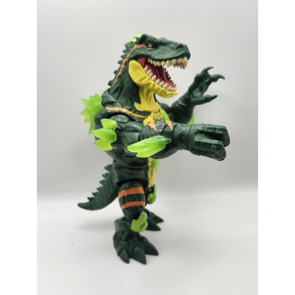 Beast Lab Dino Creator Raging Raptor 8' Figure. RARE HTF Lights and Sound Tested - Picture 3 of 7